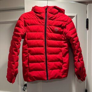 Rossignol Boys Ski Jacket Puffer - Red